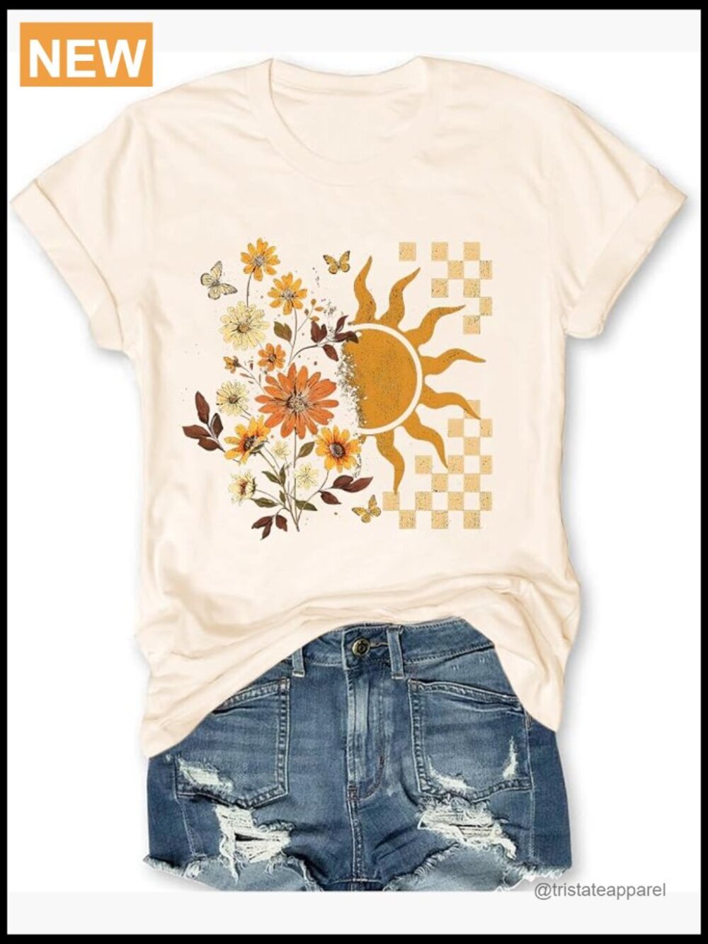Faith Graphic Tee Short Sleeve Loose Fit Summer Top